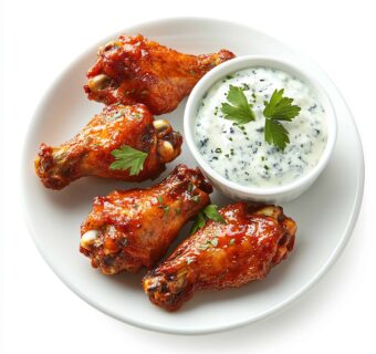 Buffloo wings 4 pices