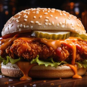 Chicken burger