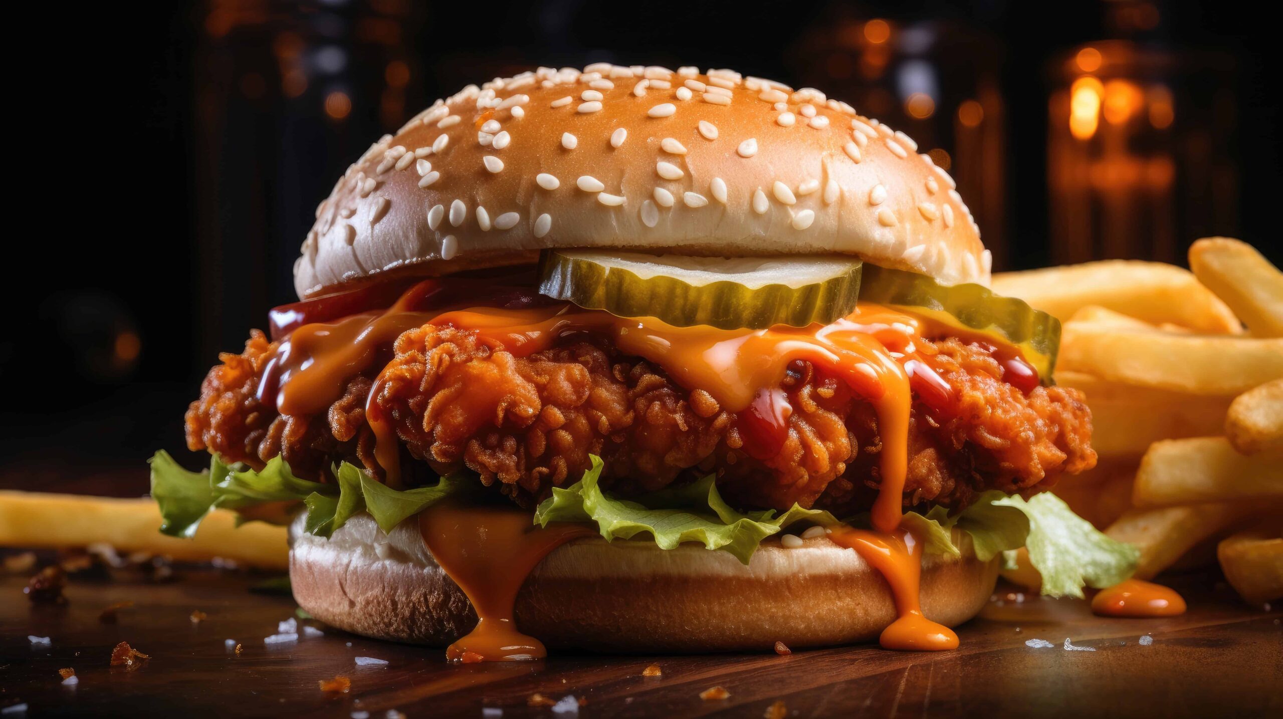 CHICKEN BURGERS