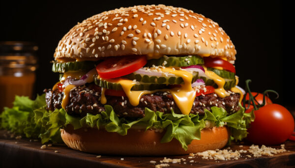 Grand beef burger