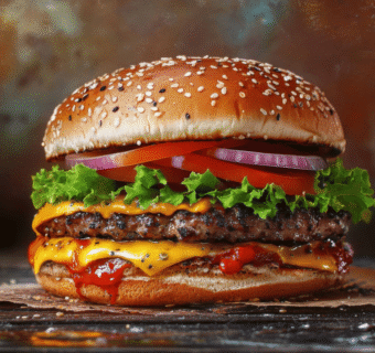 Grand king beef burger