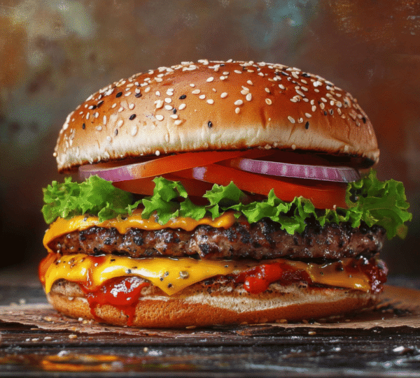 Grand king beef burger