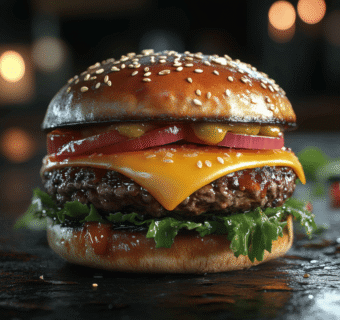 King beef burger