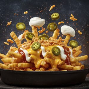 Loaded frites cheese jalape?os