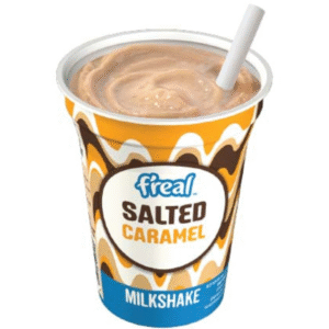 Salted caramel milkshake