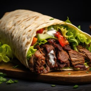 Vegan cheese wrap